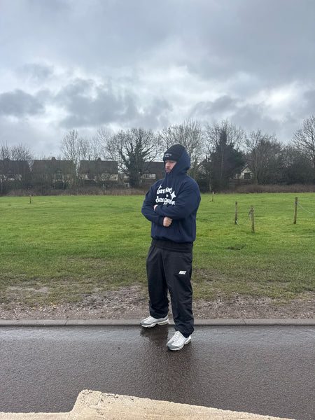 ARMED & DANGEROUS (NAVY PULLOVER HOOD)