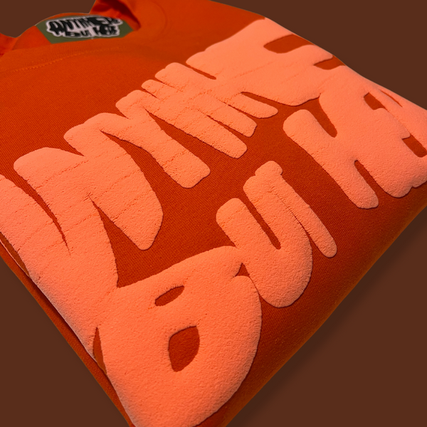 ANYWHERE BUT HERE SWEATSHIRT (ALL ORANGE)