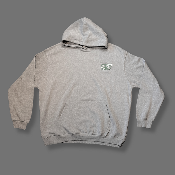 ANYWHERE BUT HERE SET HOODIE (GREY)