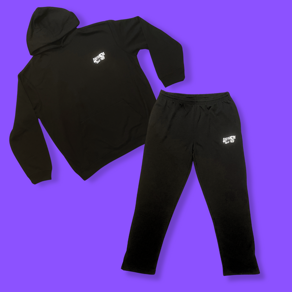 ANYWHERE BUT HERE HOODIE & JOG PANTS (BLACK)