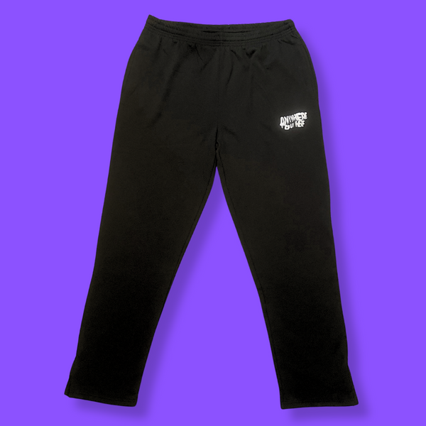 ANYWHERE BUT HERE HOODIE & JOG PANTS (BLACK)